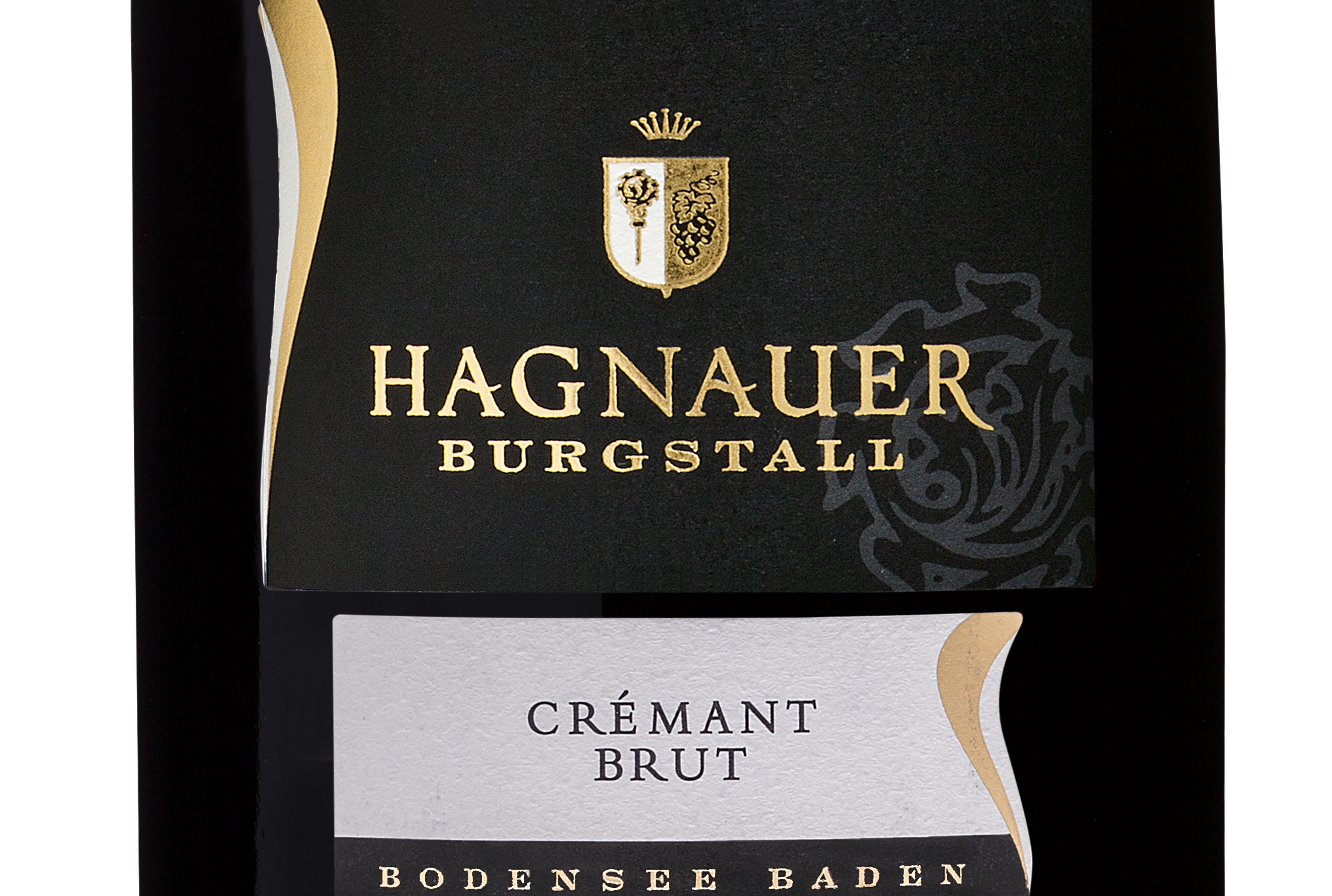 Wein Etikett - Hagnauer Burgstall Crémant Sekt brut