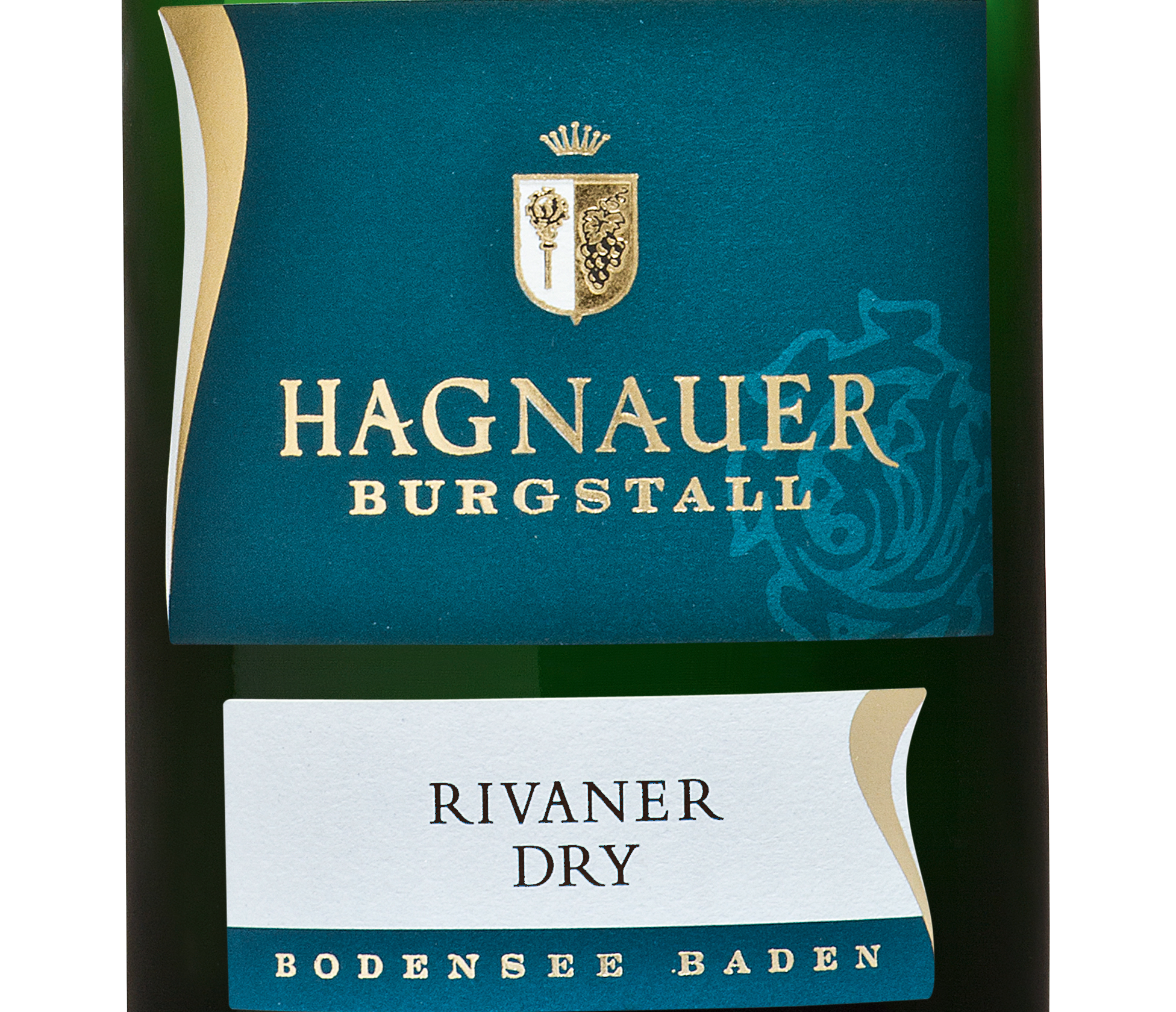 Wein Etikett - Hagnauer Burgstall Rivaner Sekt b. A.  dry