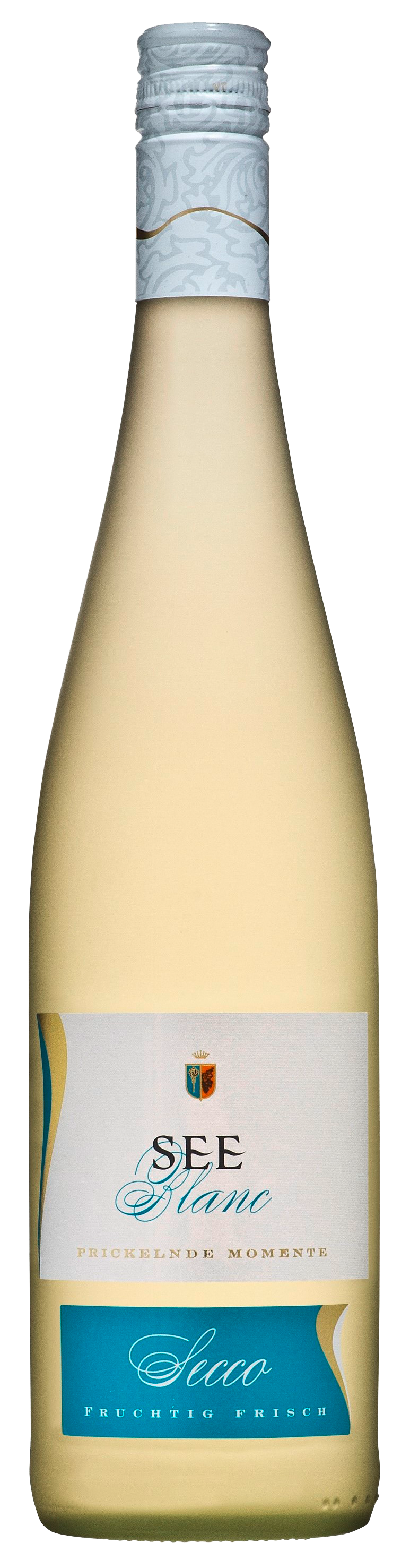 Weinflasche - See Blanc Secco trocken