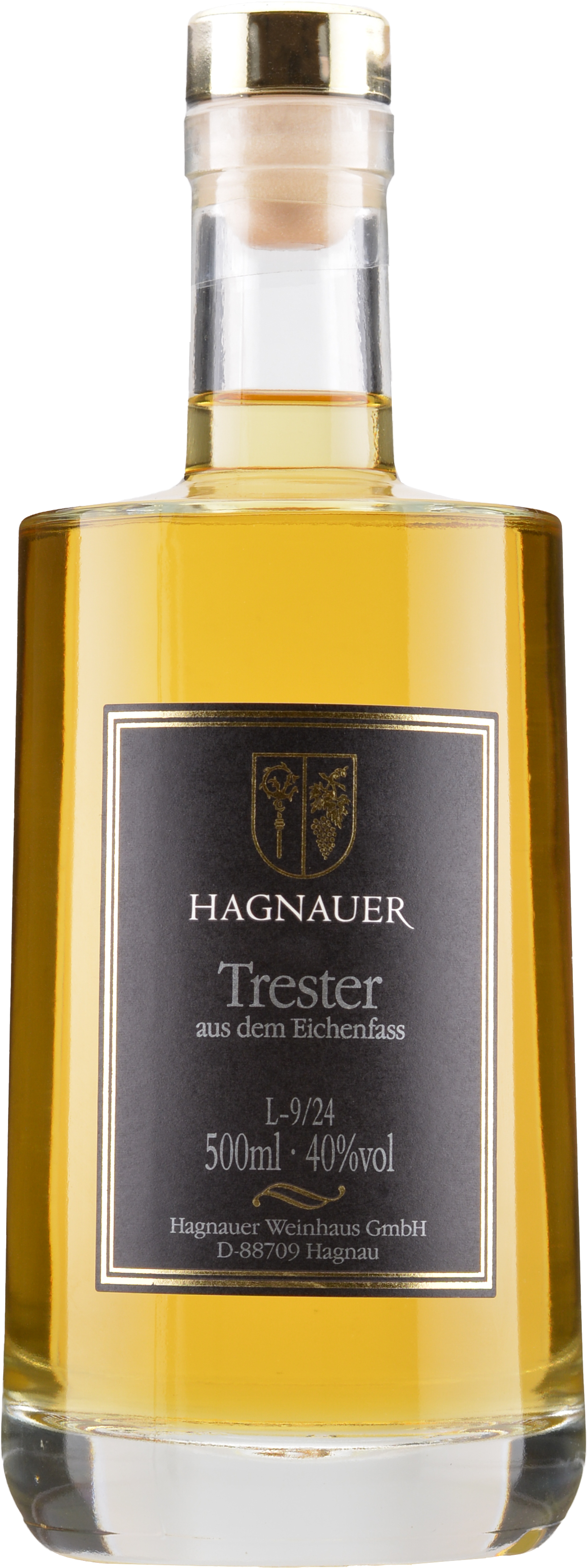 Weinflasche - Hagnauer Trester aus dem Eichenfass 0,5l