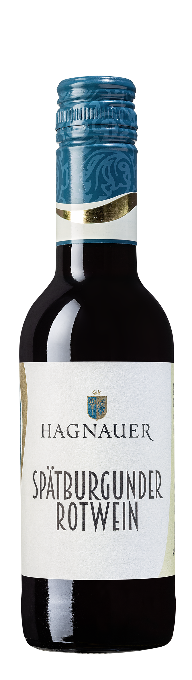 Weinflasche - Hagnauer Viertele Spätburgunder Rotwein halbtrocken