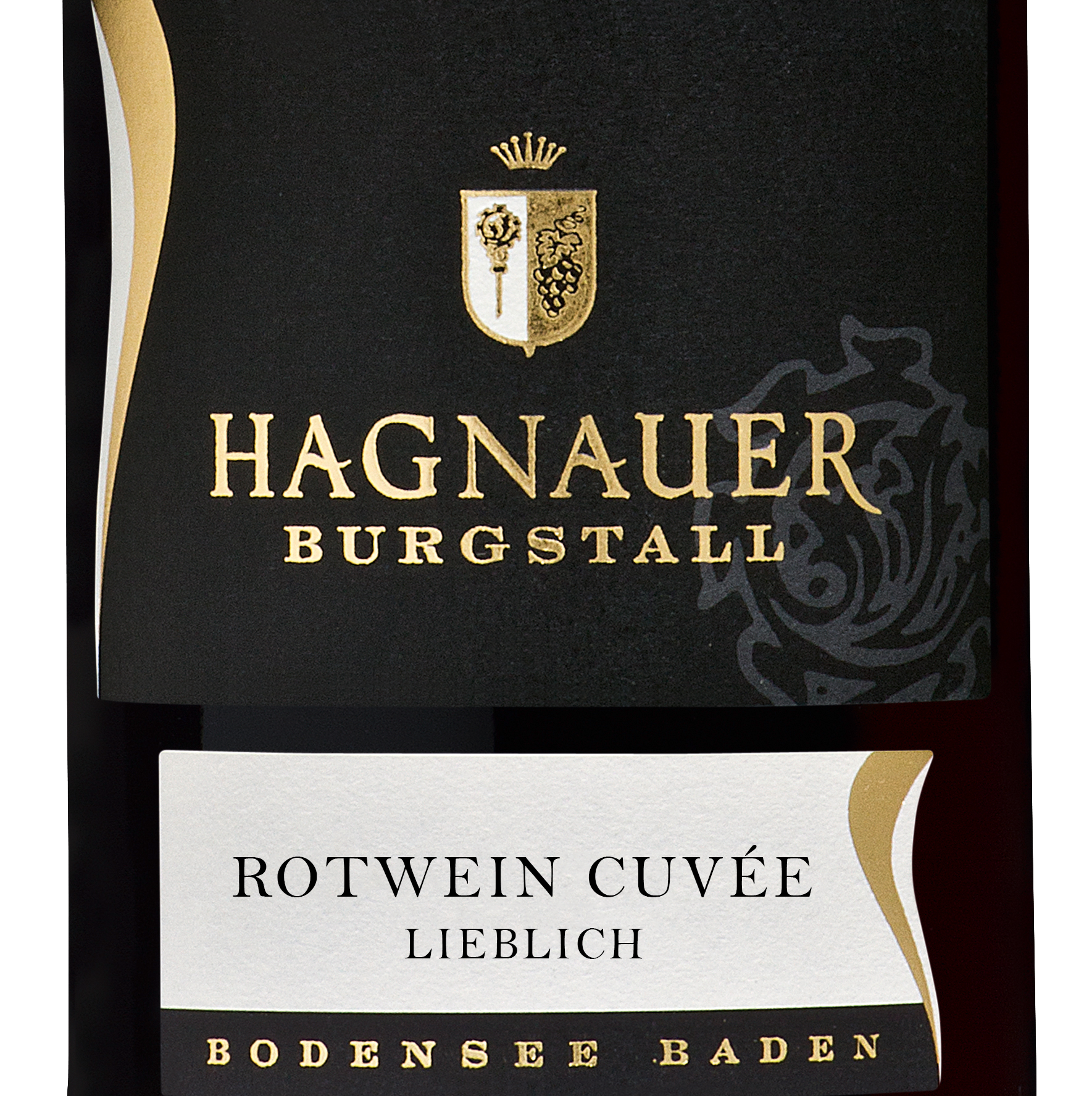 Wein Etikett - Hagnauer Rotwein Cuvée lieblich