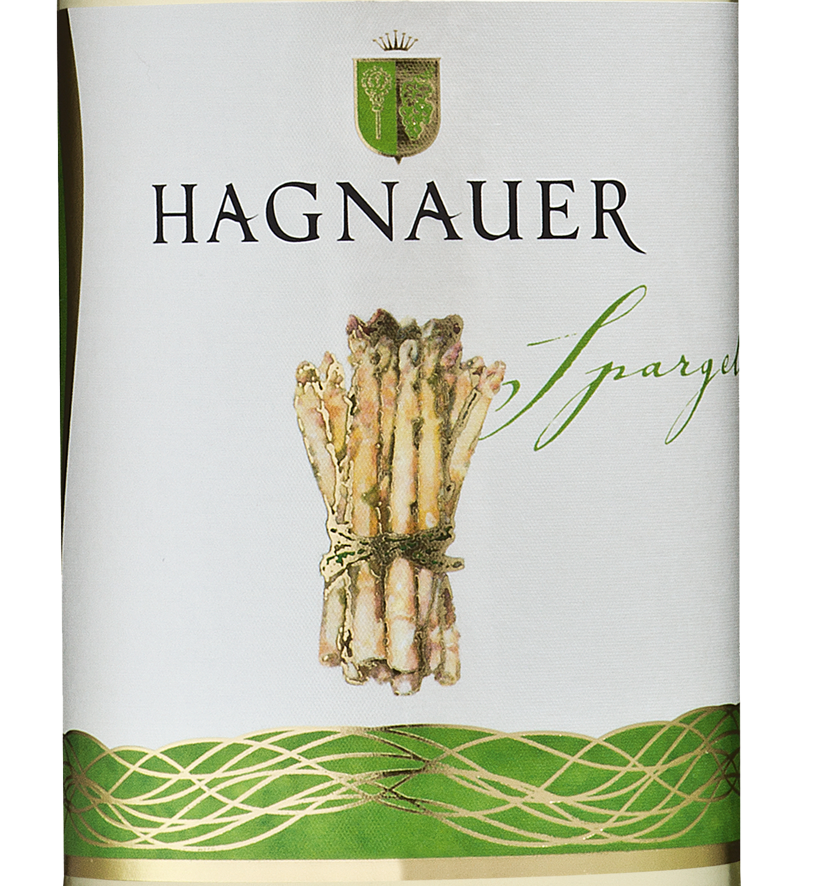 Wein Etikett - Hagnauer "Spargel" Müller-Thurgau trocken