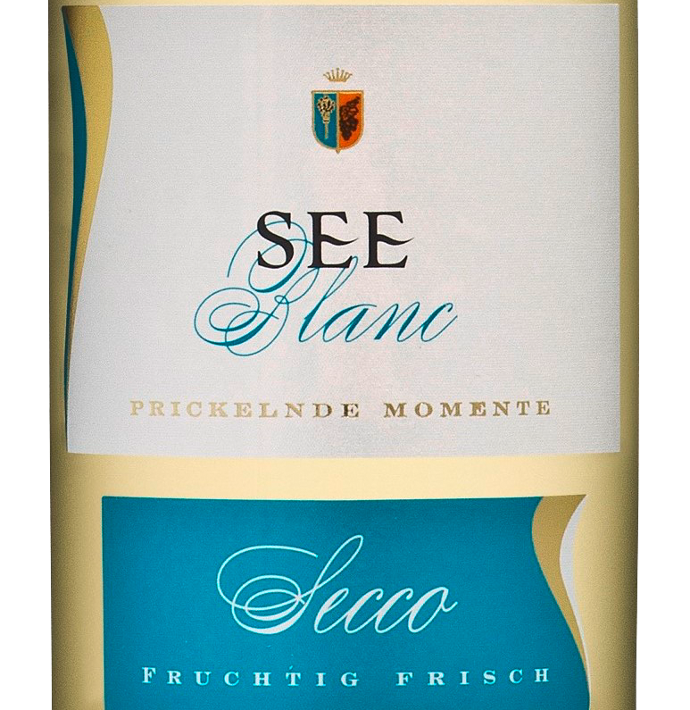Wein Etikett - See Blanc Secco trocken