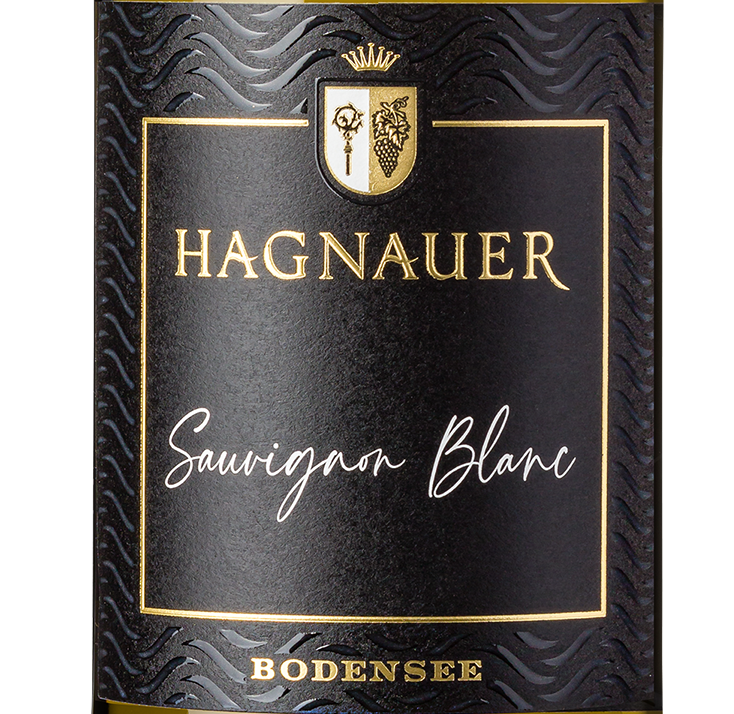Wein Etikett - Hagnauer Premium Sauvignon Blanc trocken