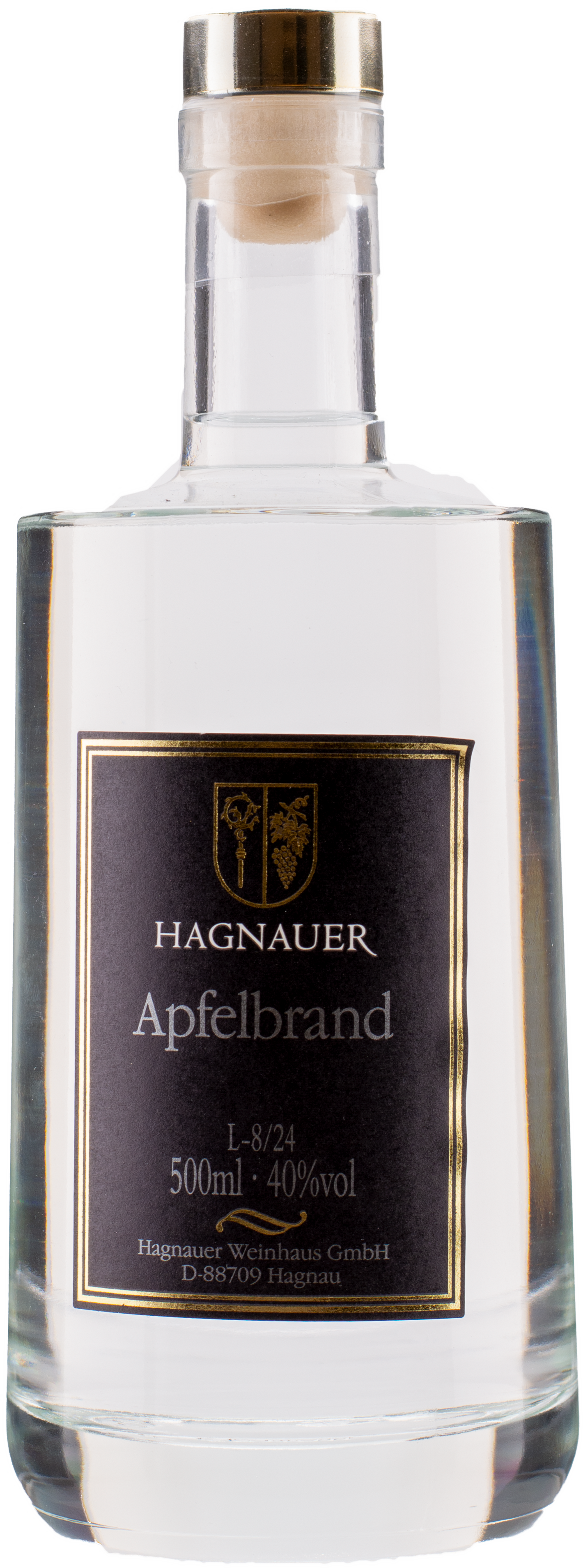 Weinflasche - Hagnauer Apfelbrand 0,5l